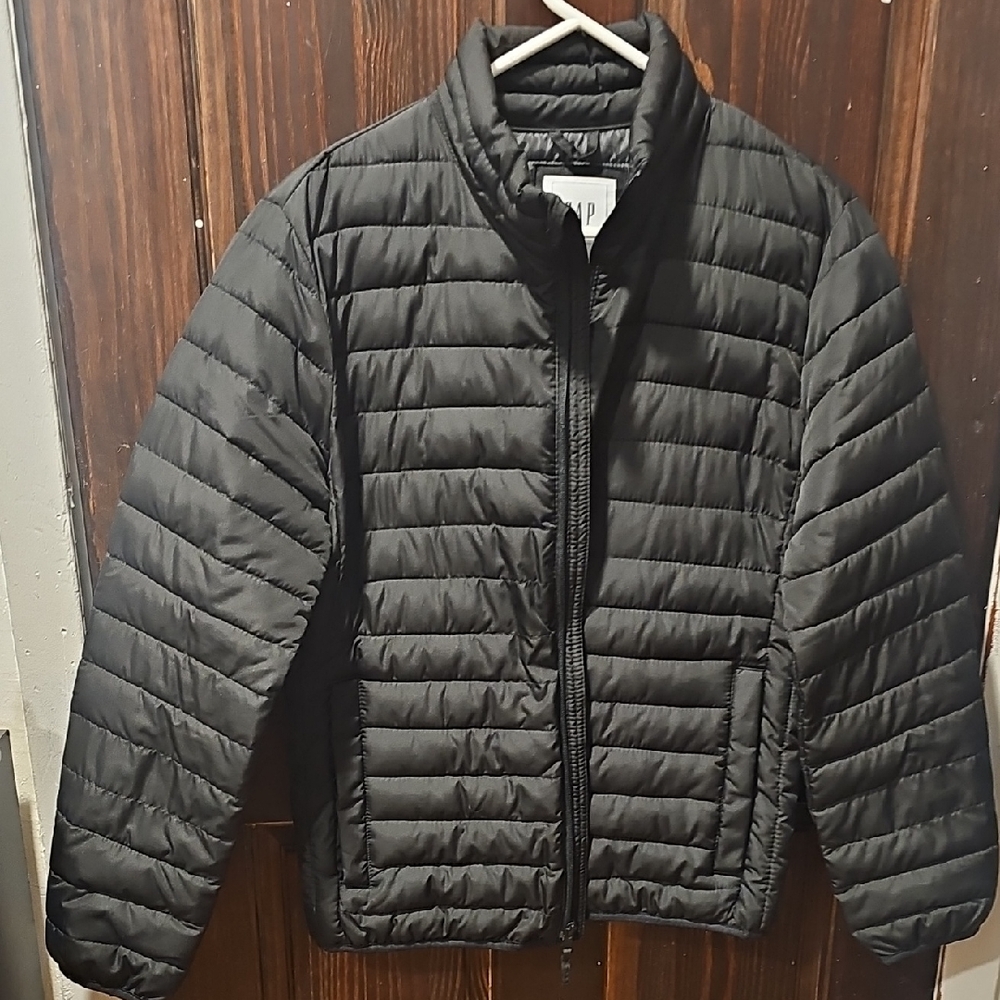 GAP Black Puffer Jacket